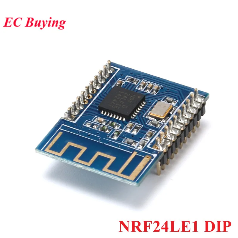 NRF24LE1 WiFi Wireless Communication Module NRF24L01 XL24LE1-D01 51 MCU 2.4G 2.4Ghz GFSK Frequency Radio Transceiver Module