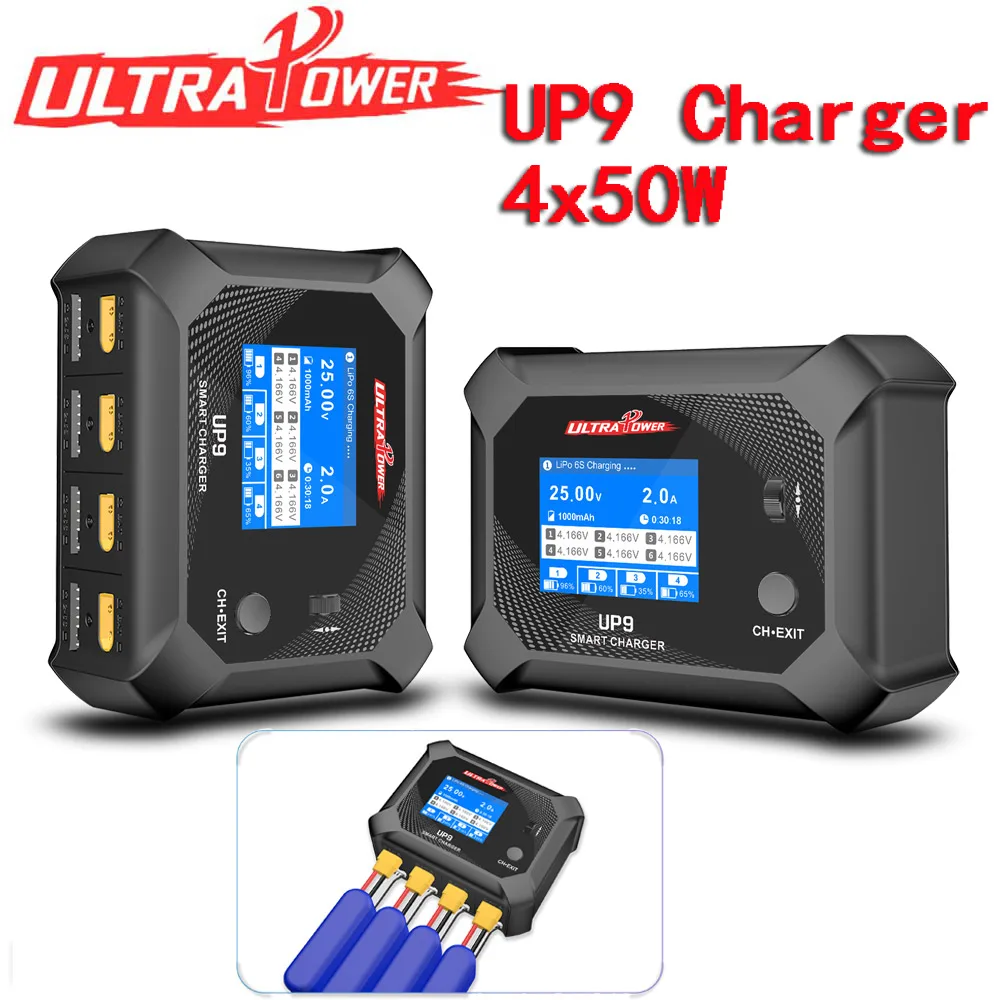 

YSIDO ULTRA POWER UP9 AC 100W DC 200W 2.4〃320×240 IPS LCD Battery Balance Charger Discharger