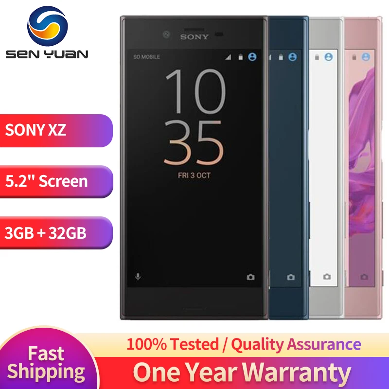 Sony Xperia XZ F8331 F8332 SO-01J Original Unlocked Quad-core 5.2