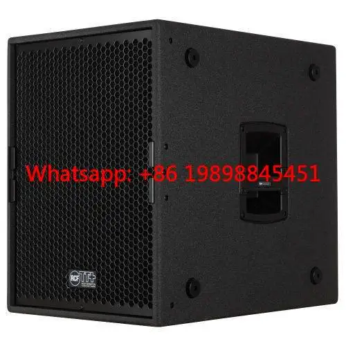 Descuento Especial - Subwoofer Activo RCF TTS 15-A de 15 Pulgadas y 2200W de Potencia Máxima, con Control DSP y RDNet