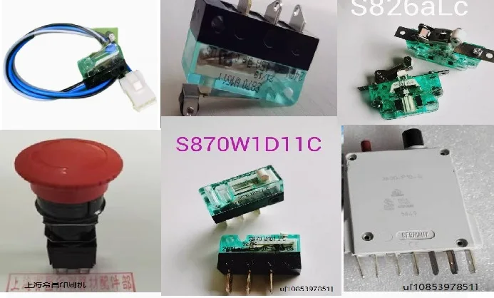 1PCS  00.783.0118  switch     CD102 SM102 SM74 CD74  switch       3600-P10-Si       S847 W2D2    S870    S870W1D11C     S826aLC