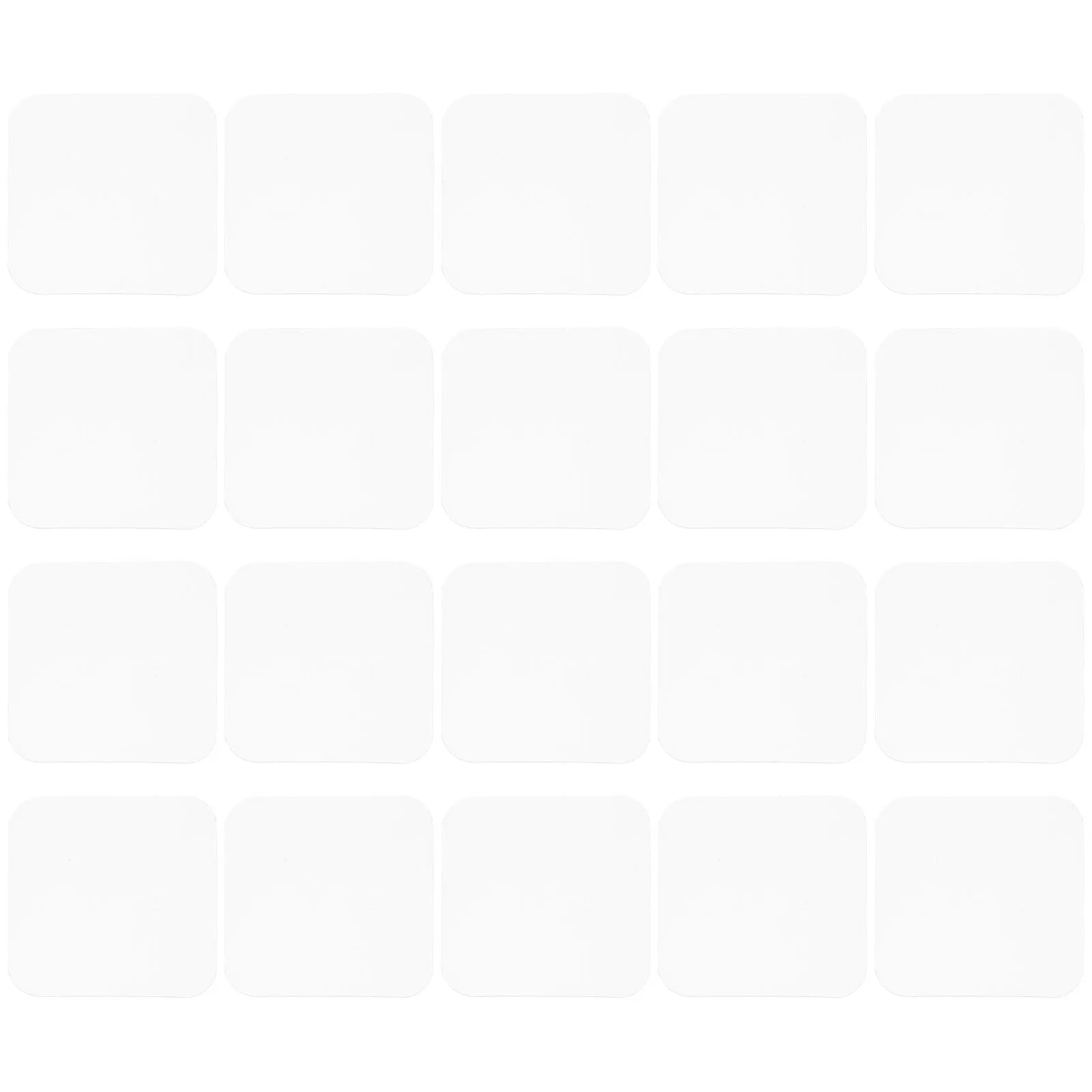 20 قطعة عالية اللزوجة مزدوجة الوجهين الشريط واضح للإزالة لاصق منصات Diy بها بنفسك الديكور ملصقات جدار أشرطة تركيب شفافة #1