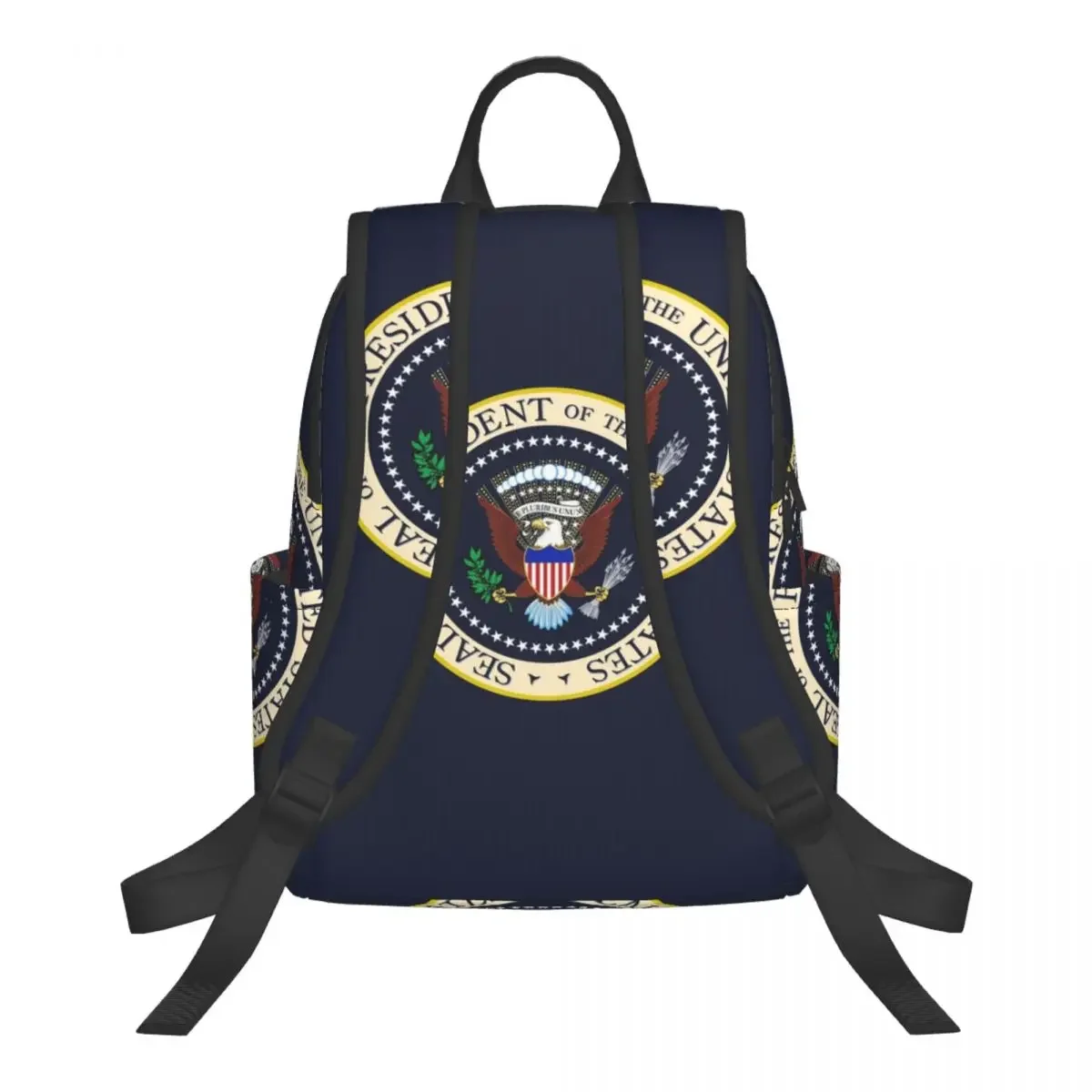 Seal Of The President Of The United States Backpack School Bag Hiking Travel Daypack for Boys Girls Bookbag Shoulder Bags