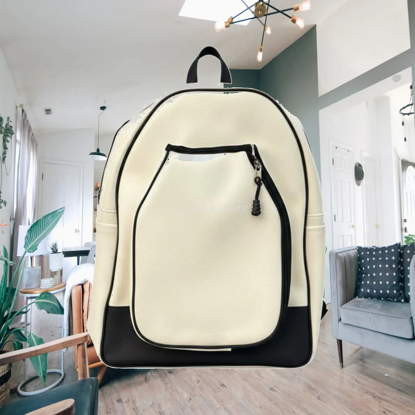 Sports Racket Case Breathable Back Panel Sports Equipment Bag for Fitness and Pickleball Ball Bag Carry