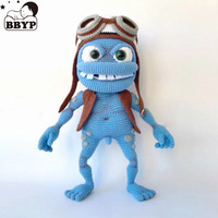 Crochet Dolls Anime Doll Crazy Frog Birthday Gifts Home Deco Finshed Dolls