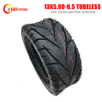 13 Inch Tubeless Tyre 13x5.00-6.5 for Go-Kart Scooters Motorcycle FLJ K6 Tire Vacuum  Wheel Scooter 13*5.00-6.5