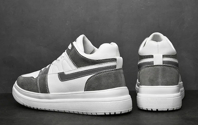 Herren-Sneaker mit Höhenerhöhung: Atmungsaktive Sportschuhe für Männer mit 4cm, 6cm, 8cm oder 10cm Erhöhung – Detail 29