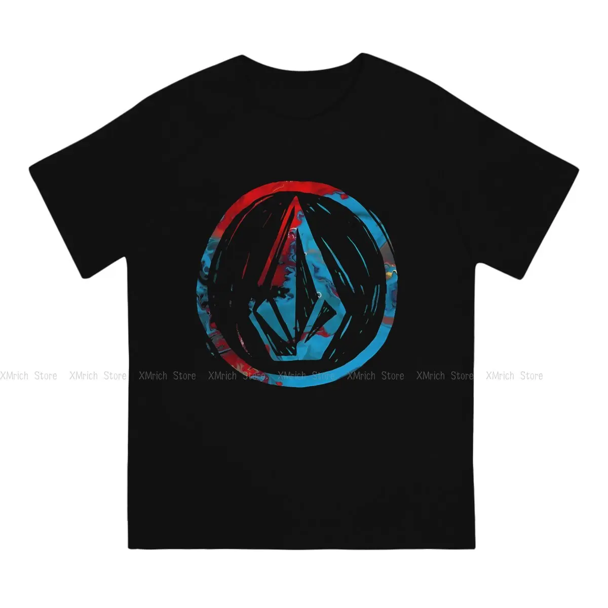 Volcom Round Hip Hop TShirt Volcom Leisure T Shirt Newest T-shirt For Adult