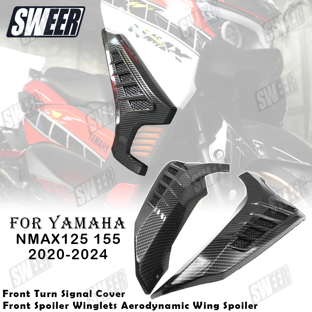 Motorcycle Turn Signals Protection Cover Fit For Yamaha NMAX125 NMAX155 2020-2024 Front Turn Light Protection Guards Accessorie