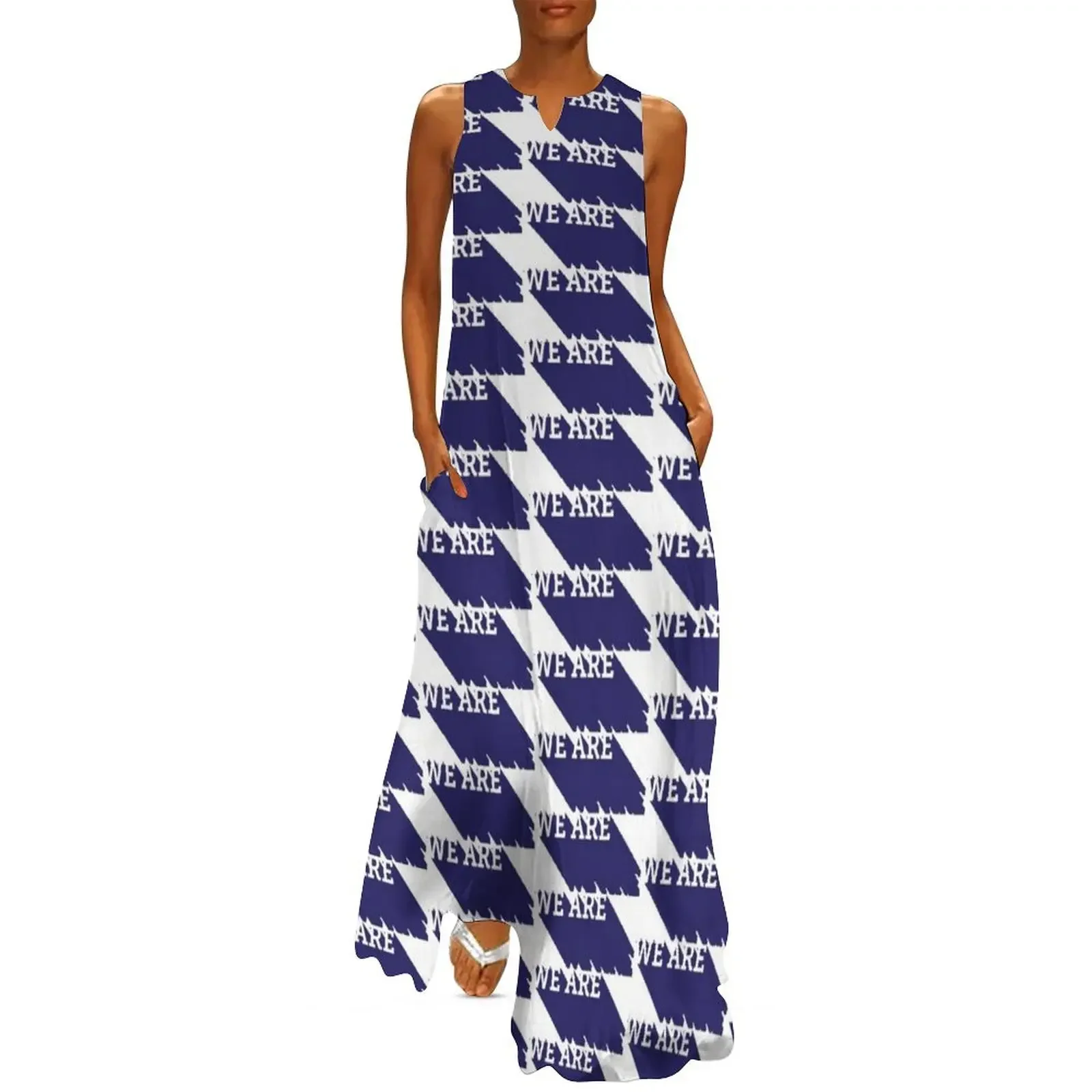 

We Are 3D Font Long Dress beach outfits for women women party dresses dress for woman Dress