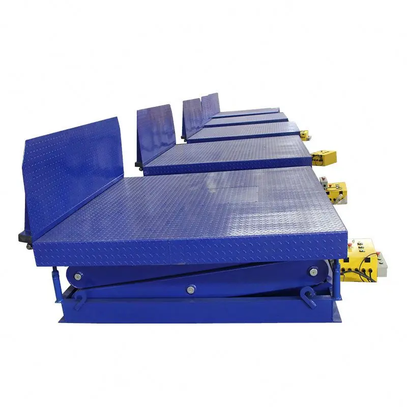 High Quality Portable Yard Ramp Container Loading Dock Leveler Mobile Dock Ramp for Forklift