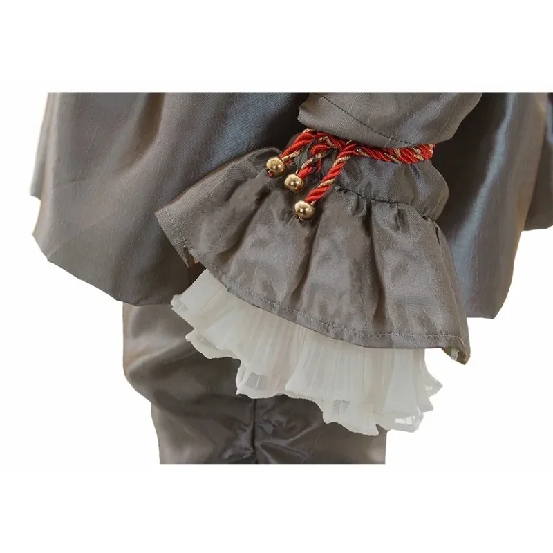 أزياء جوكر Pennywise التأثيرية ستيفن كينغ إت الفصل الثاني 2 مجموعات دعامة حفلات الهالوين المهرج الرعب