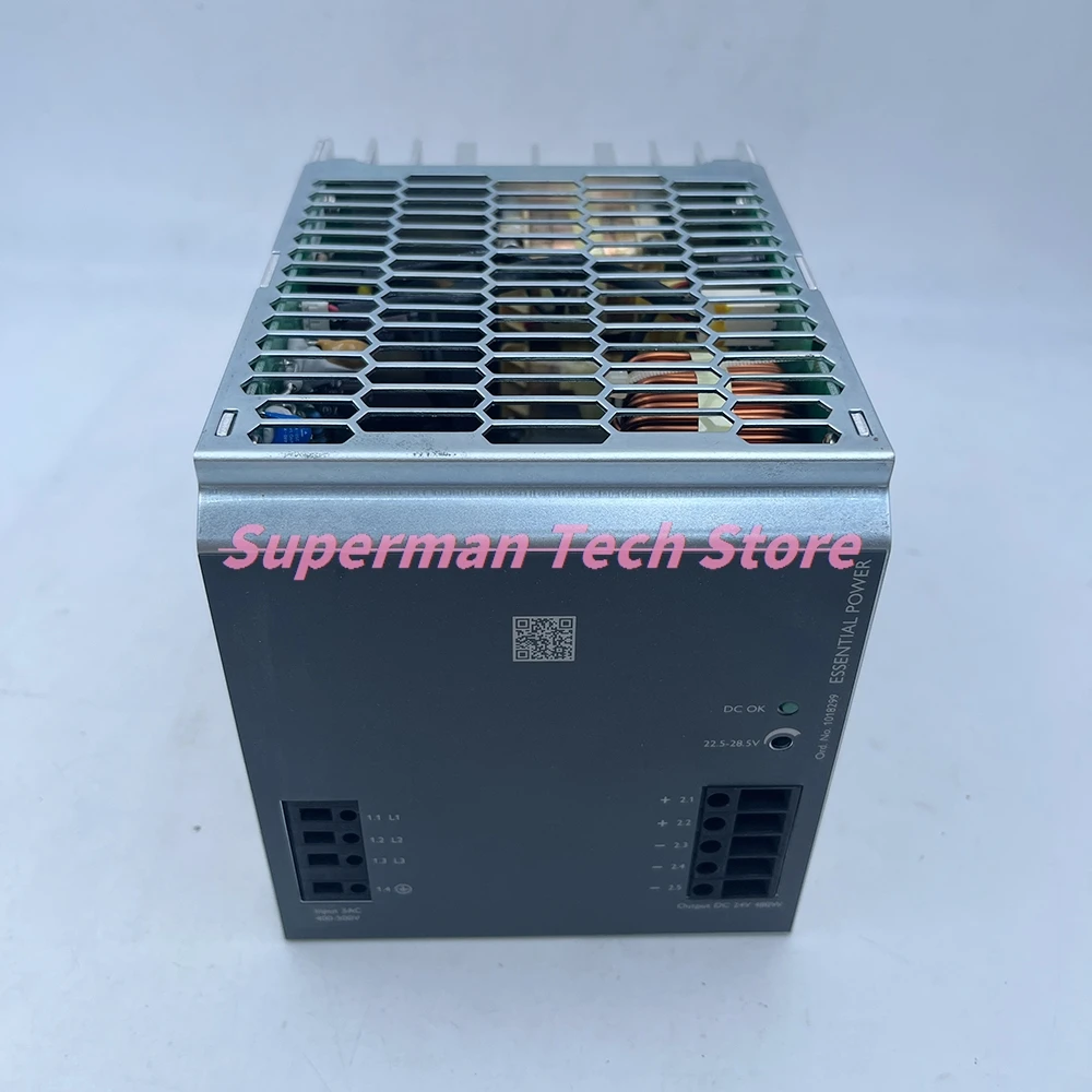 

1018299 ESSENTIAL-PS/3AC/24DC/480W/EE 3-phase Edition Power Supply DIN Rail Mounting