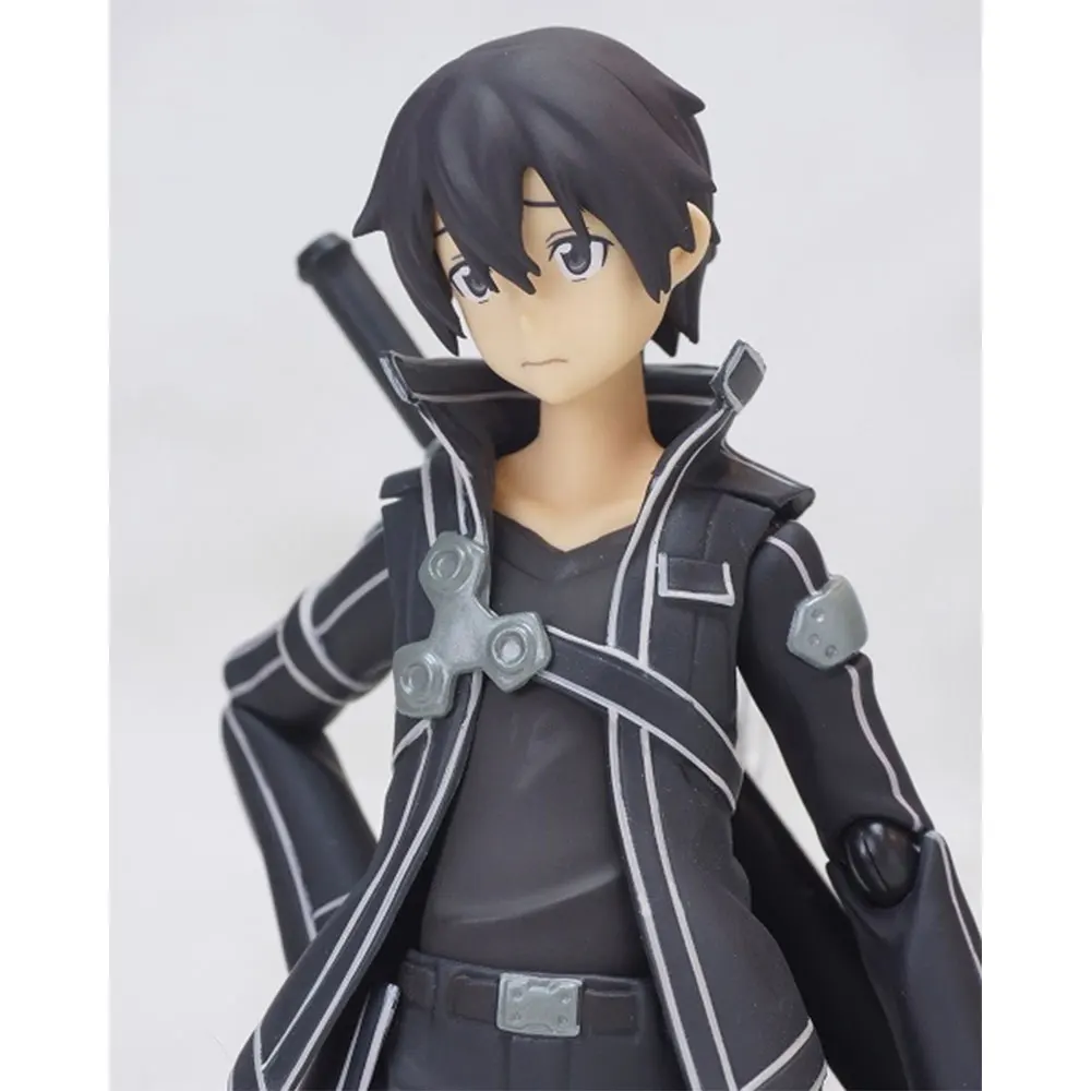 15CM Anime Sword Art Online Figure #174 Kirito Standing Anime Model Toy Gift Collection Decorative Ornament PVC