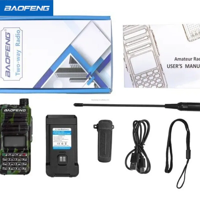 BAOFENG RD-K5 جهاز اتصال لاسلكي محمول للطيران في الهواء الطلق بنقرة واحدة تردد USB أسطول ذاتي القيادة 2 طريقة راديو تخاطب لاسلكي 10 كجم