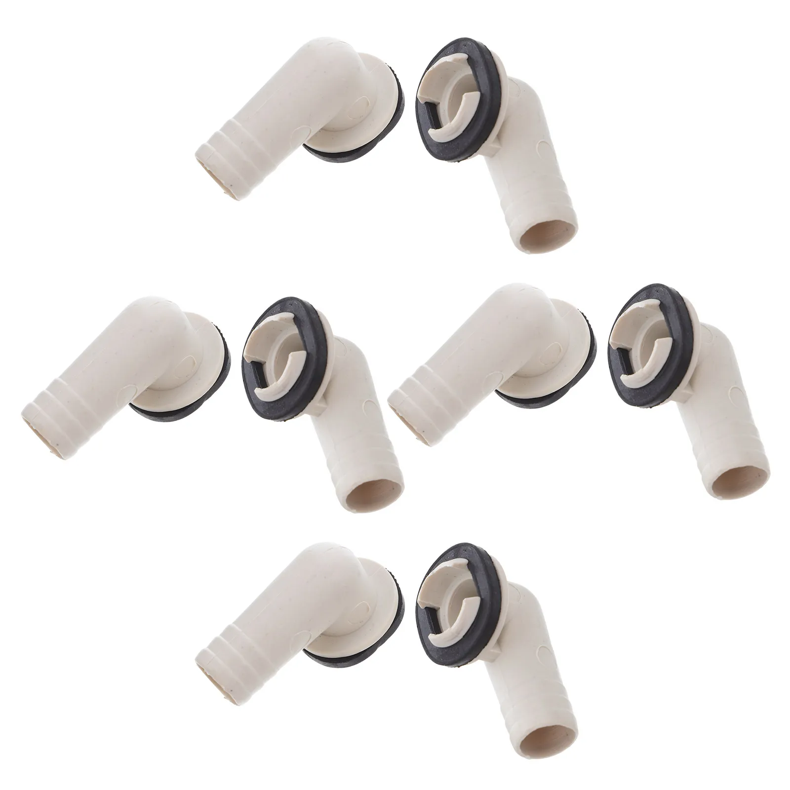 

Комплект из 8 соединителей для дренажных шлангов кондиционеров, герметичные адаптеры для труб систем кондиционирования, для наружных блоков, для жилого и коммерческого использования