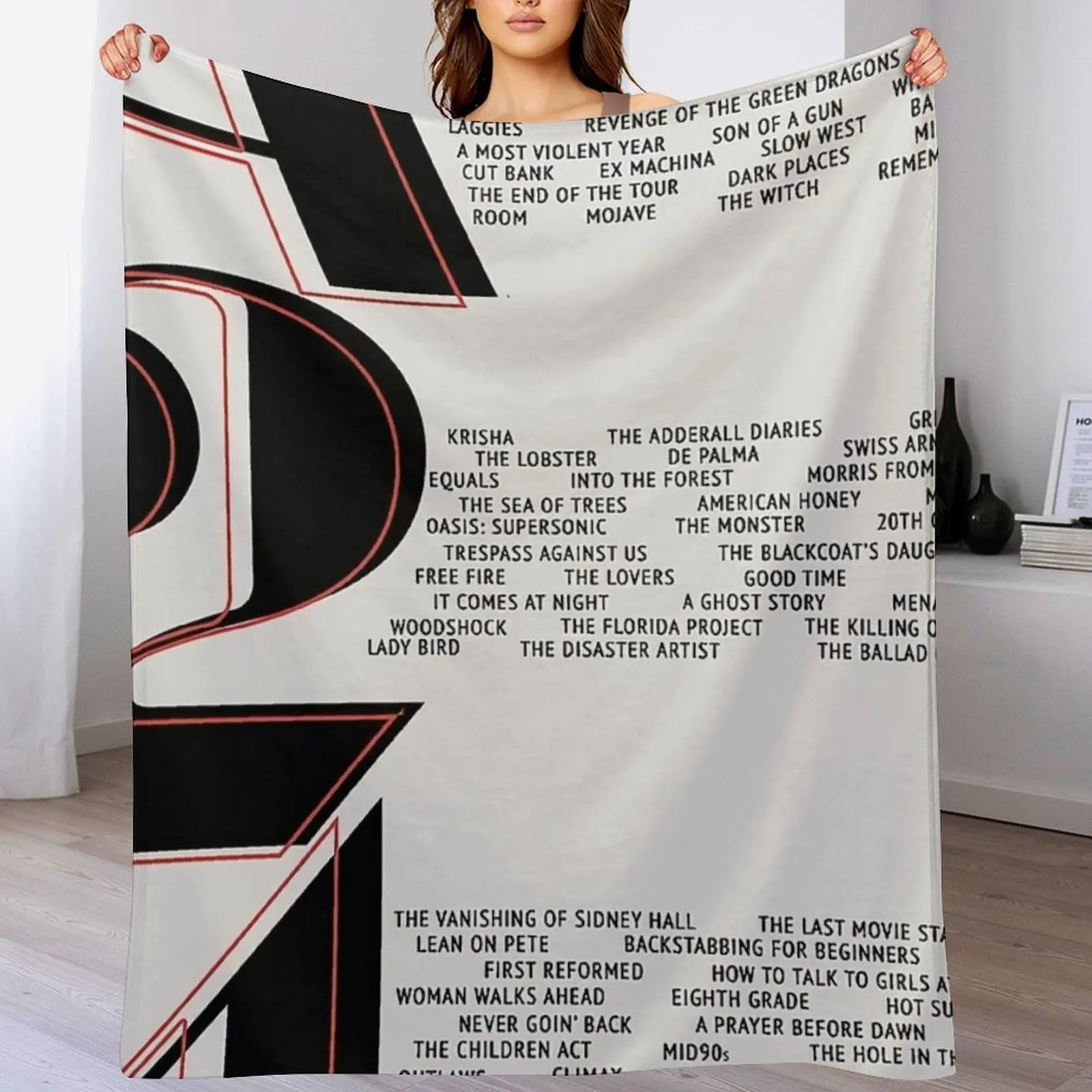 Twenty Four Movie Throw Blanket