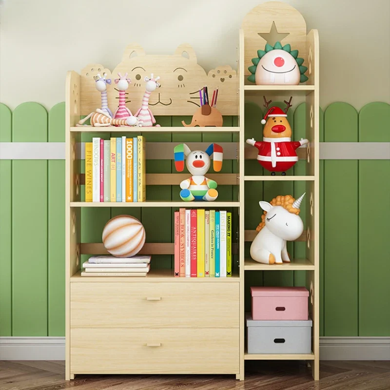 

Unique Minimalist Bookcases Space Saving Showcase Ultralight Baby Book Bookshelf Living Room Design Etagere Rangement Furnitures