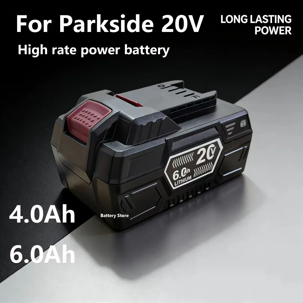 For Parkside 20V full range electric tool battery PAP B1 B3 hand drill battery A3/PAP 208 A1 4.0Ah 6.0Ah lithium-ion battery