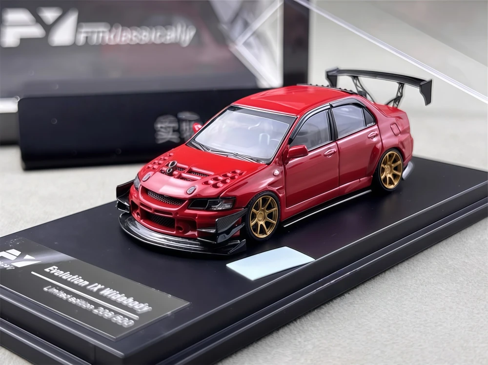 

Ready stocks Findclassically 164 EVO Red Bryanlivery Collection Gift Scale Model Car