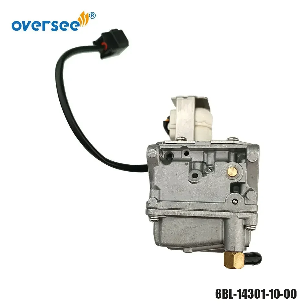 Oversee 6BL-14301 Carburetor Assy For Yamaha F 25HP T25 4 Stroke Outboard 2006-UP 6BL-14301-10-00