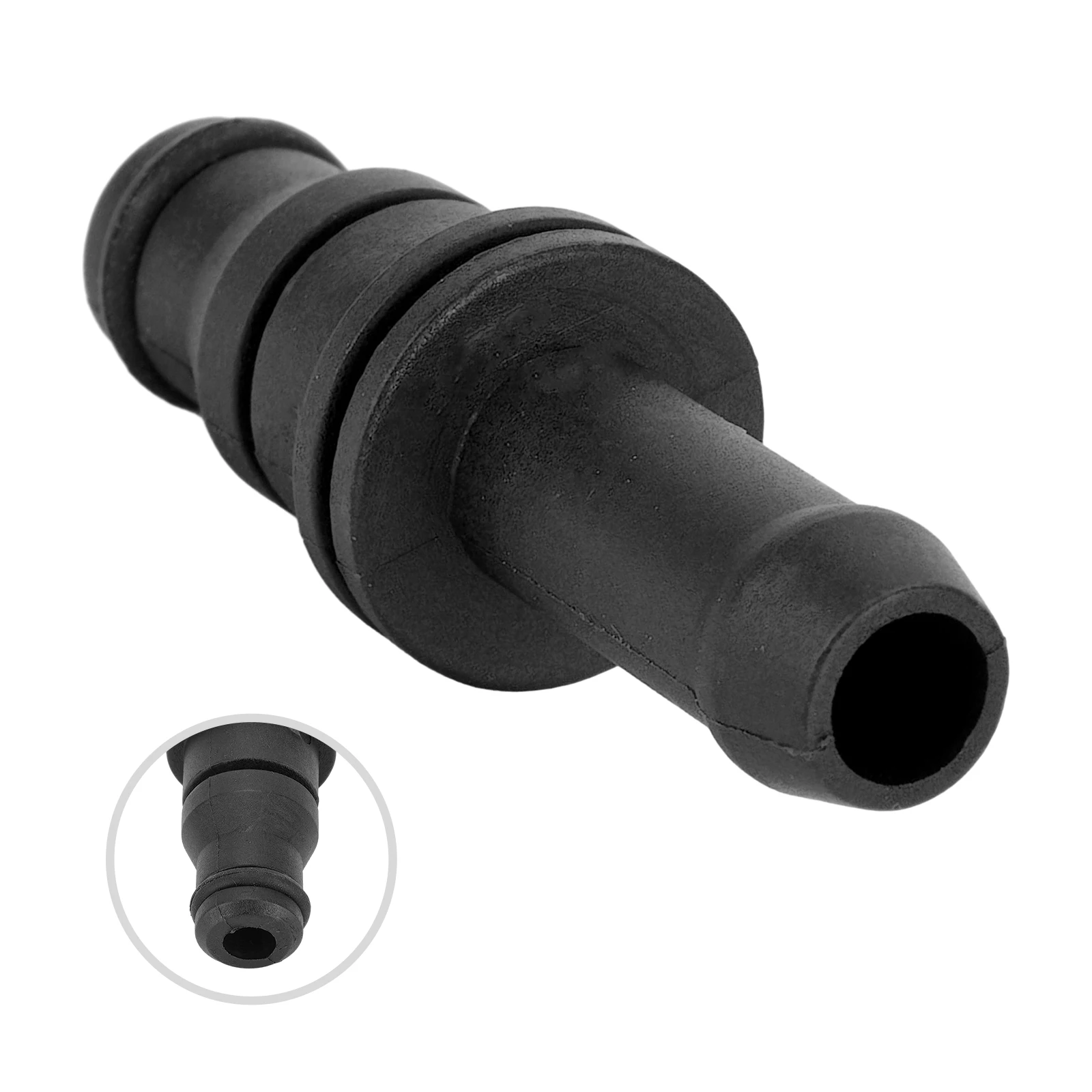 Part Hose Connectors Tank Coolant For Benz W221 Hose Connector Plasitc 1.5x4.5cm Black Expansion Brand New High Quality