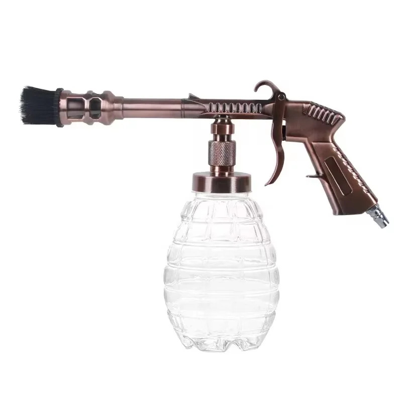 OEM High Quality Car Interior Cleaning Gun Tornado Car Wash Water Spray Gun Car Air Water High Pressure Cleaning Gun