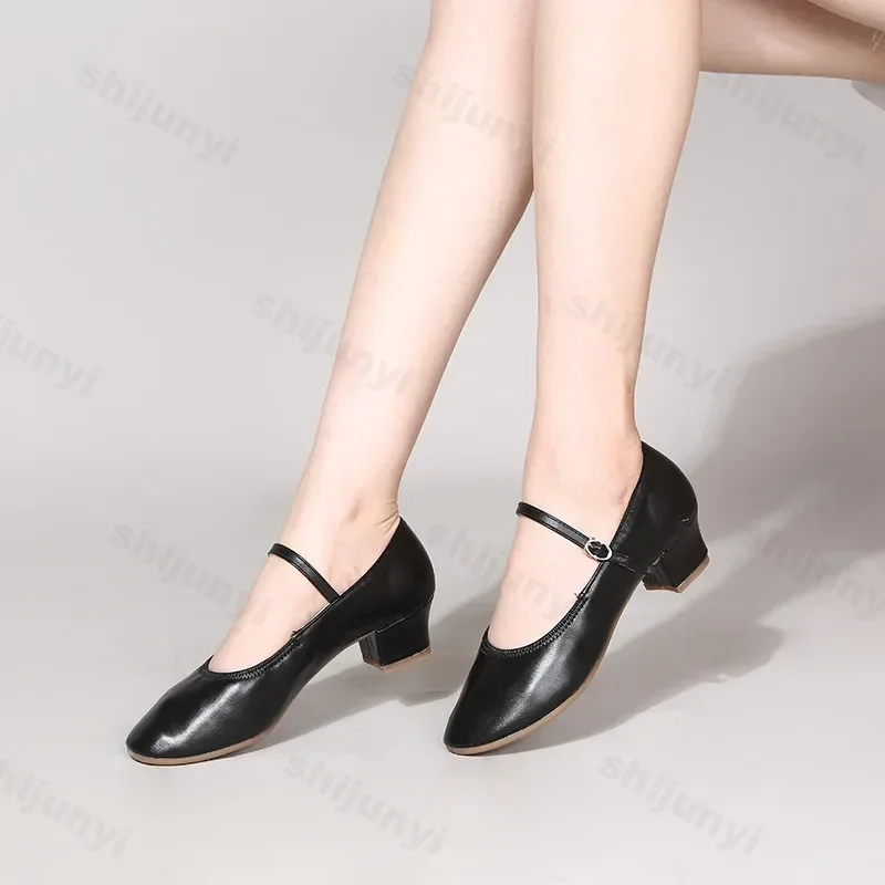 Sweet Girls Mary Jane Pumps Shoes for Women 2025 New Round Toe Ankle Warp Gold Sliver High Heels Woman Dress Shoes Plus Size 42