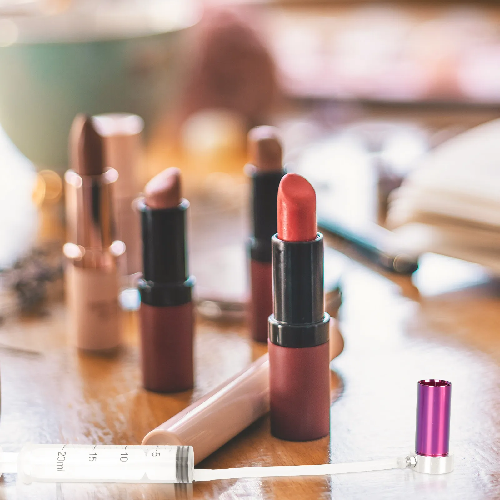 DIY Handgemaakte Mal Kit Lippenbalsem Tool Crème Maker Aluminium Siliconen Diy Handgemaakte Lipstick Mold Separators Voor Vrouwen Cosmetica