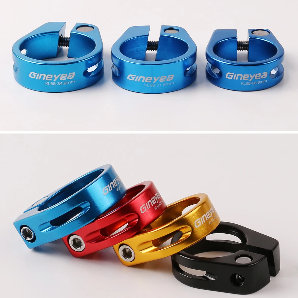 Alloy Road Bicycle Seat Post Clamp 28.6mm/30mm/30.2mm/31.8mm/34.9mm Seat Pipe Clamp MTB Bike Seatpost Clamps