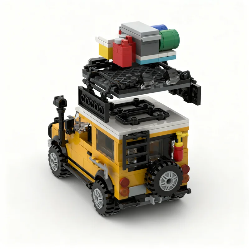 429pcs MOC Defender 90 City Champions Model Building Blocks Construction Craft Assemble Creative Birthday Idea Brick Collection