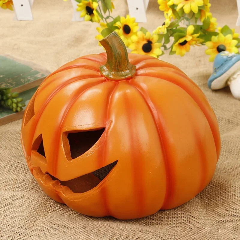 

Creative Halloween Pumpkin Decoration Opening Housewarming New Home Gifts Pumpkin Resin Crafts