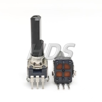 2PCS ALPS RK09 Rotary Potentiometer A10K 103A Power Amplifier Mixing Console Electronic Piano Volume Potentiometer Shaft 23mm