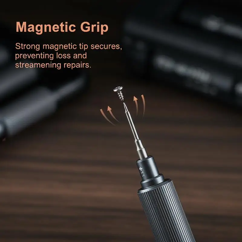 Efficient Teardown and Repair Tool Set with Magnetic Screwdriver for Mobile Phones