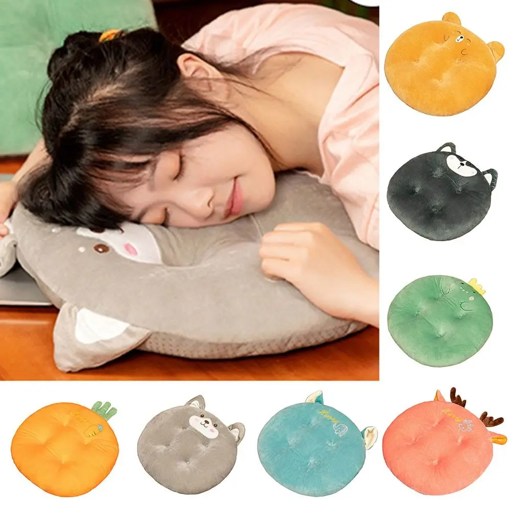 

Office Backrest Pillow Cartoon Seat Pads Comfortable Soft Round Pillow Tatami Garden Dining Outdoor Kindergarten