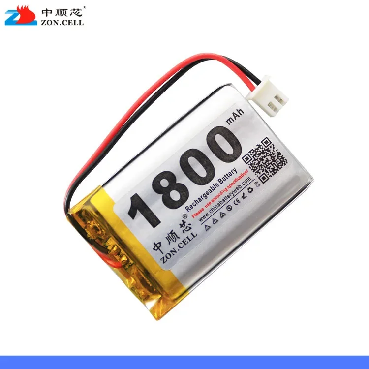 NewIn The Core 1800mAh 803448 3.7V Polymer Battery 753448 Speaker Telephone Learning Point Reading Machine Rechargeable Li-ion C