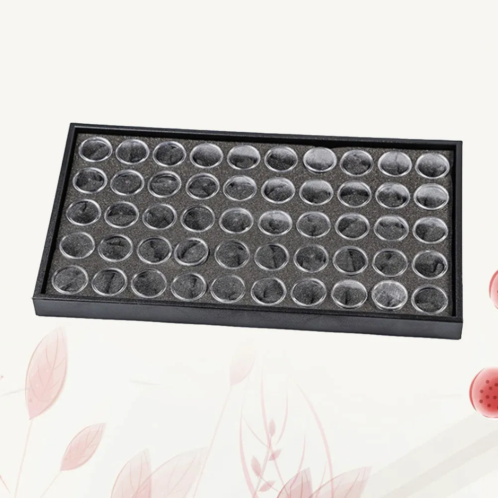 

1Pcs 50 Grids Nail Art Jewelry Organizer Sturdy Lightweight Storage Container Simple Decorative Box for Diamond Beads Glitter