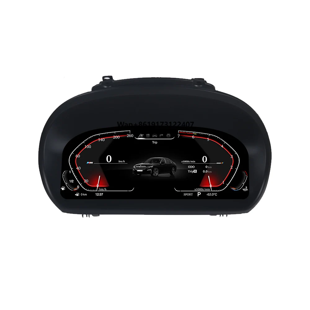 LCD Screen for  1 Series E87 E88  3 E90 X1 E84 X3 E83 Dashboard Auto Player Digital Cluster Instrument Panel