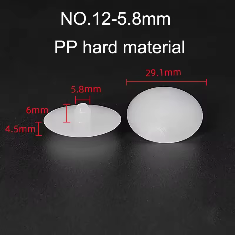 10/20pcs Round PVC Furniture Foot Nail Rubber Glide Nail Office Table Chair Leg Floor Protector Round Sliding Disc Noise Killer - Image 22