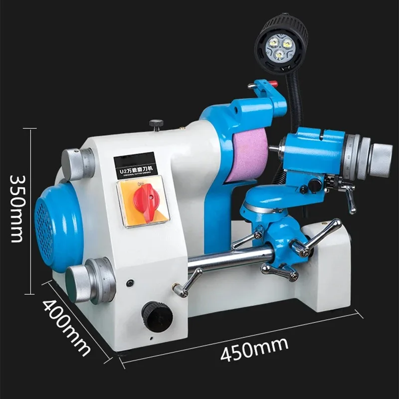 370W U2 Universal Cutter Grinder Sharpener Engraving Knife Turning Tool Drill Milling Tungsten Steel Industrial