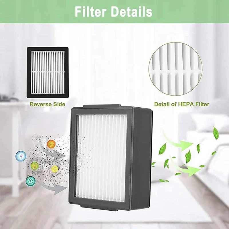 Brush Roll Hepa Filter Replacement for iRobot Roomba I7 I7+ I6 I8 I3 E7 J&E&I Series Robot Vacuum Cleaner Side Brush