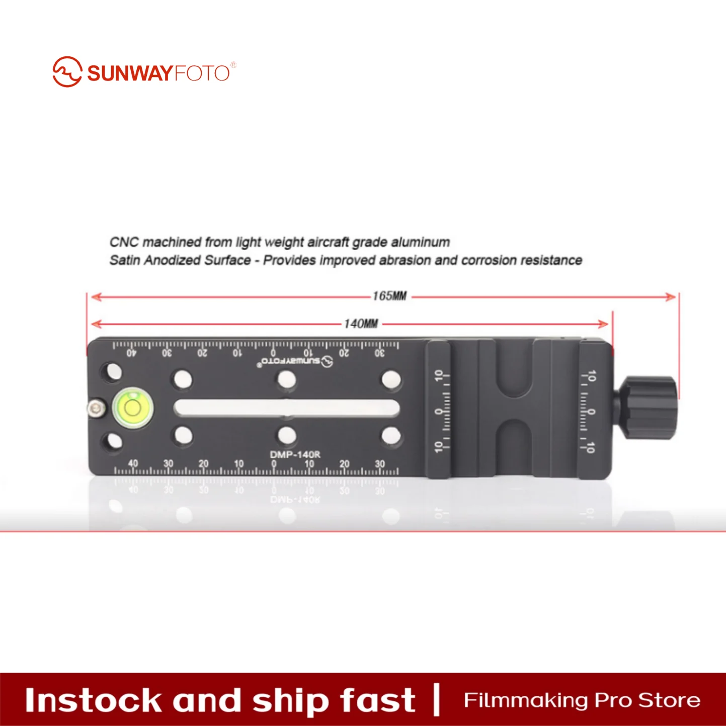 

SUNWAYFOTO DMP-200R Многофункциональный универсальный зажим для длинной доски