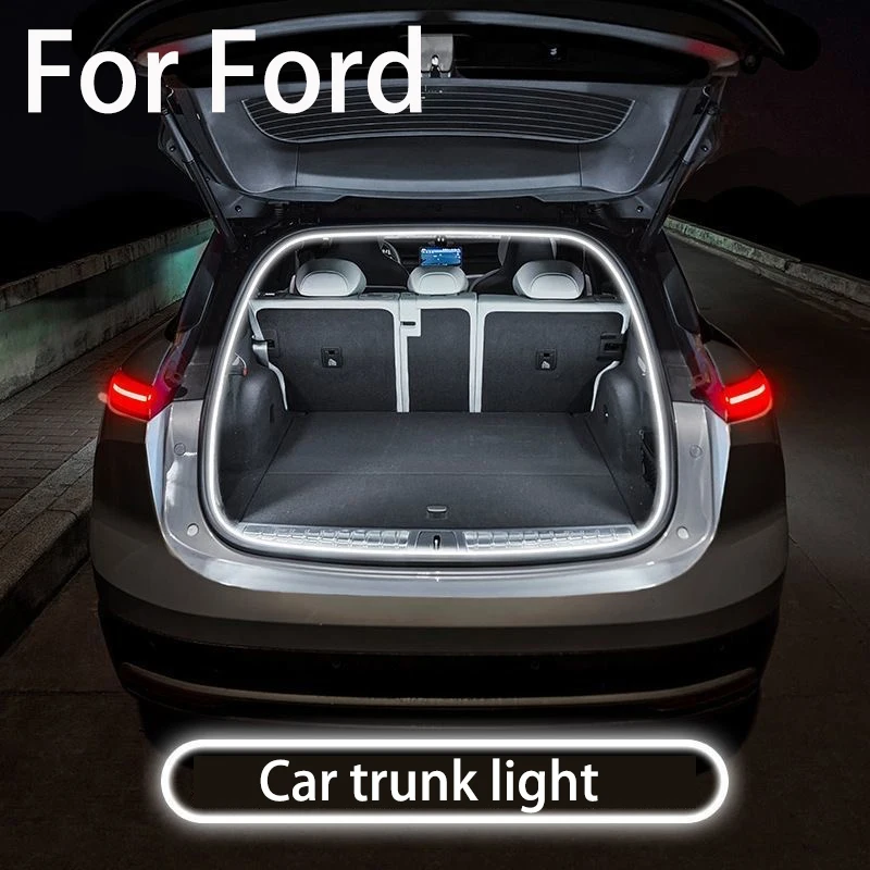 For Ford Mondeo Focus Edge Explorer Fiesta S-max Kuga B-MAX C-MAX Crown Car trunk light Car trunk lighting modification