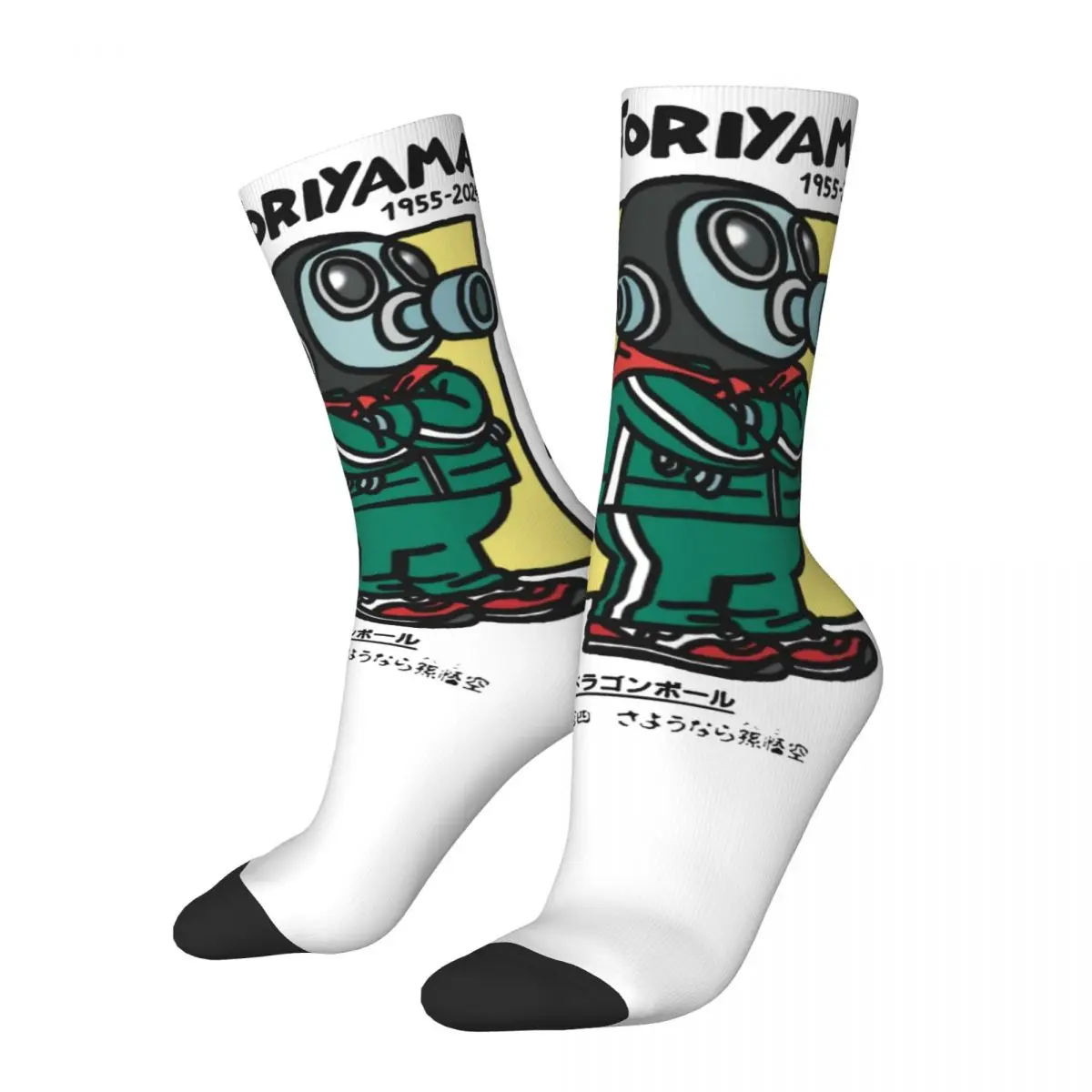 

Akira Toriyama RIP Accessories Socks Cozy Robot Sport Long Socks Cute for Men's Present