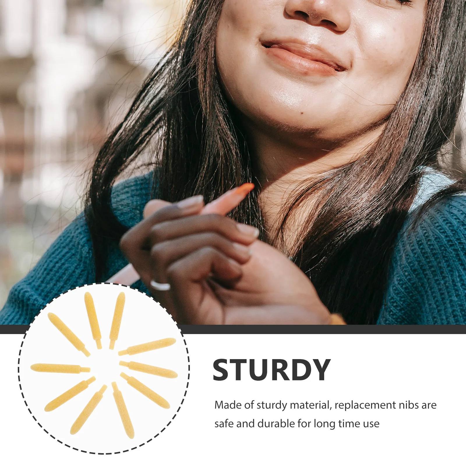 

20 шт. сменных наконечников для маркеров, высококачественные сменные стержни для акриловых ручек, гладкие наконечники для рисования для учителей, студентов, художников