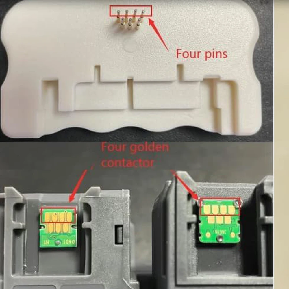 Imagem -06 - Carregador de Chip Epson L8050 et 8550 8500 C8000 L18050 Caixa de Manutenção C9345