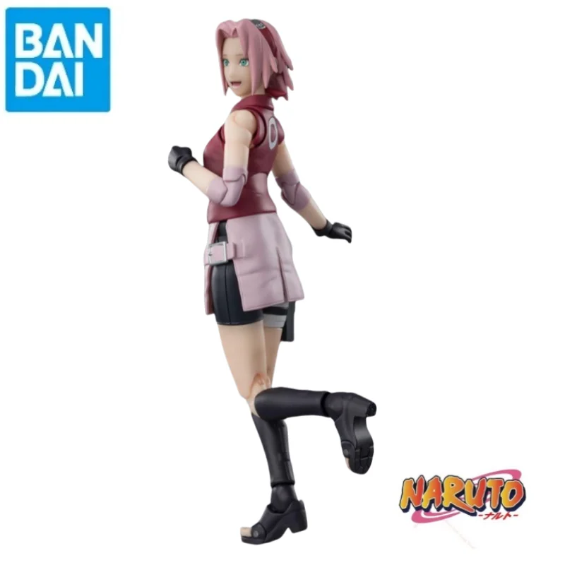 

In Stock Bandai Original Naruto Shfiguarts Haruno Sakura Anime Merchandise Model Figurine Ornaments 100% Genuine Original Box