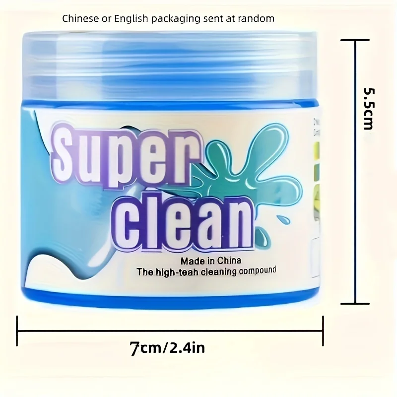 0.16kg Car Cleaning Gel Duster to Removes Interior Dust Air Vent Outlet Dashboard Laptop Magic Cleaning Tool Wash Mud Remover image 6