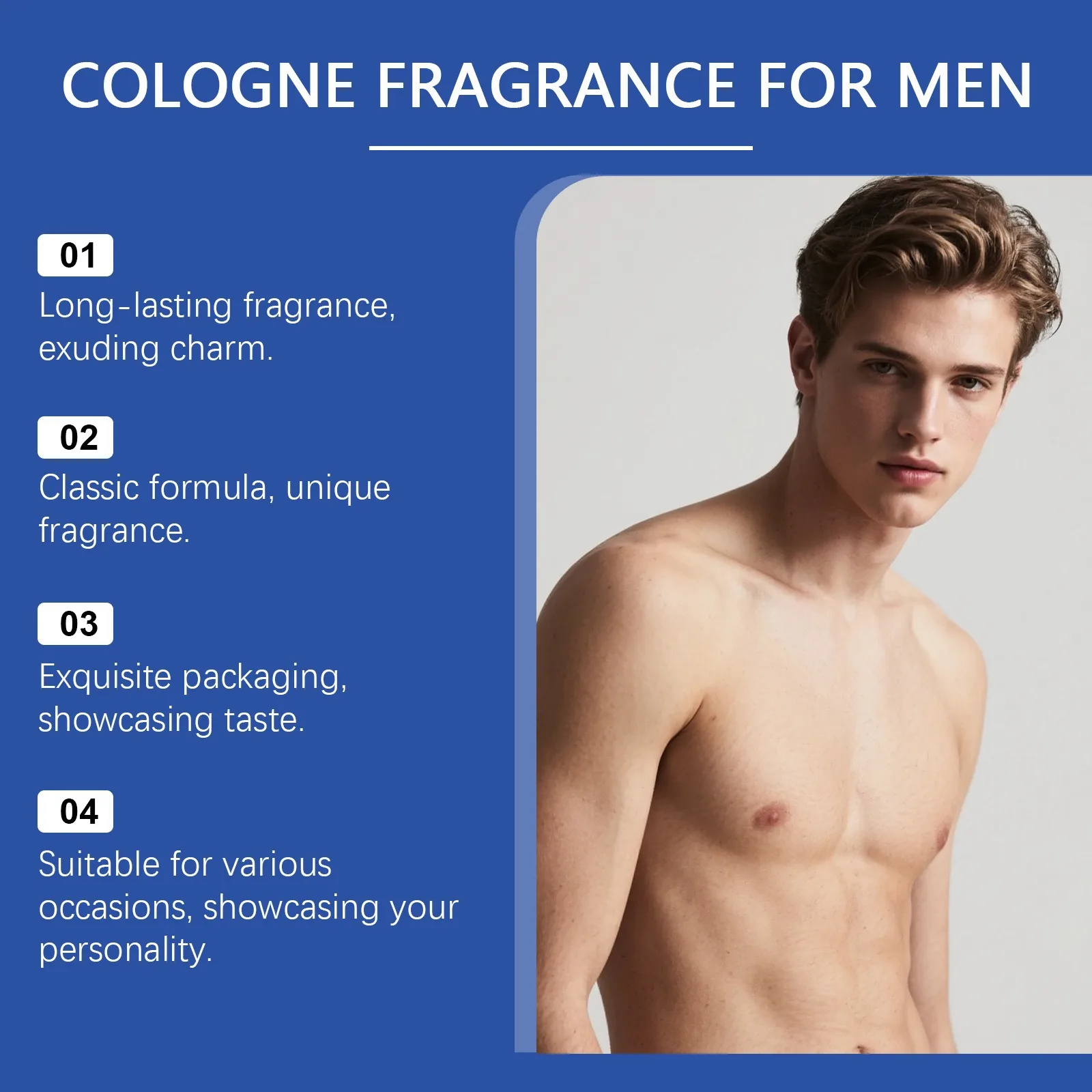 عطر رجالي عطر يدوم طويلاً كولونيا رياضي ساحر يمزح فرمون السادة يجذب النساء رذاذ الجسم الكلاسيكي الآمن #4
