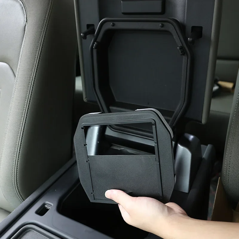 

For Land Rover Defender 90 110 130 2020-2024 Car Console Armrest Organizer Box Hidden Storage Box Interior Car Accessories